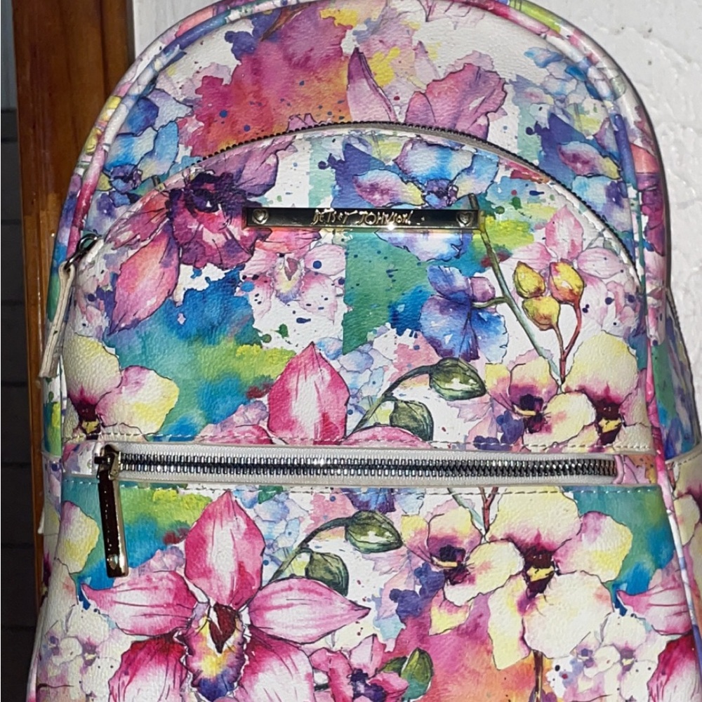 Floral Backpack by Betsey Johnson